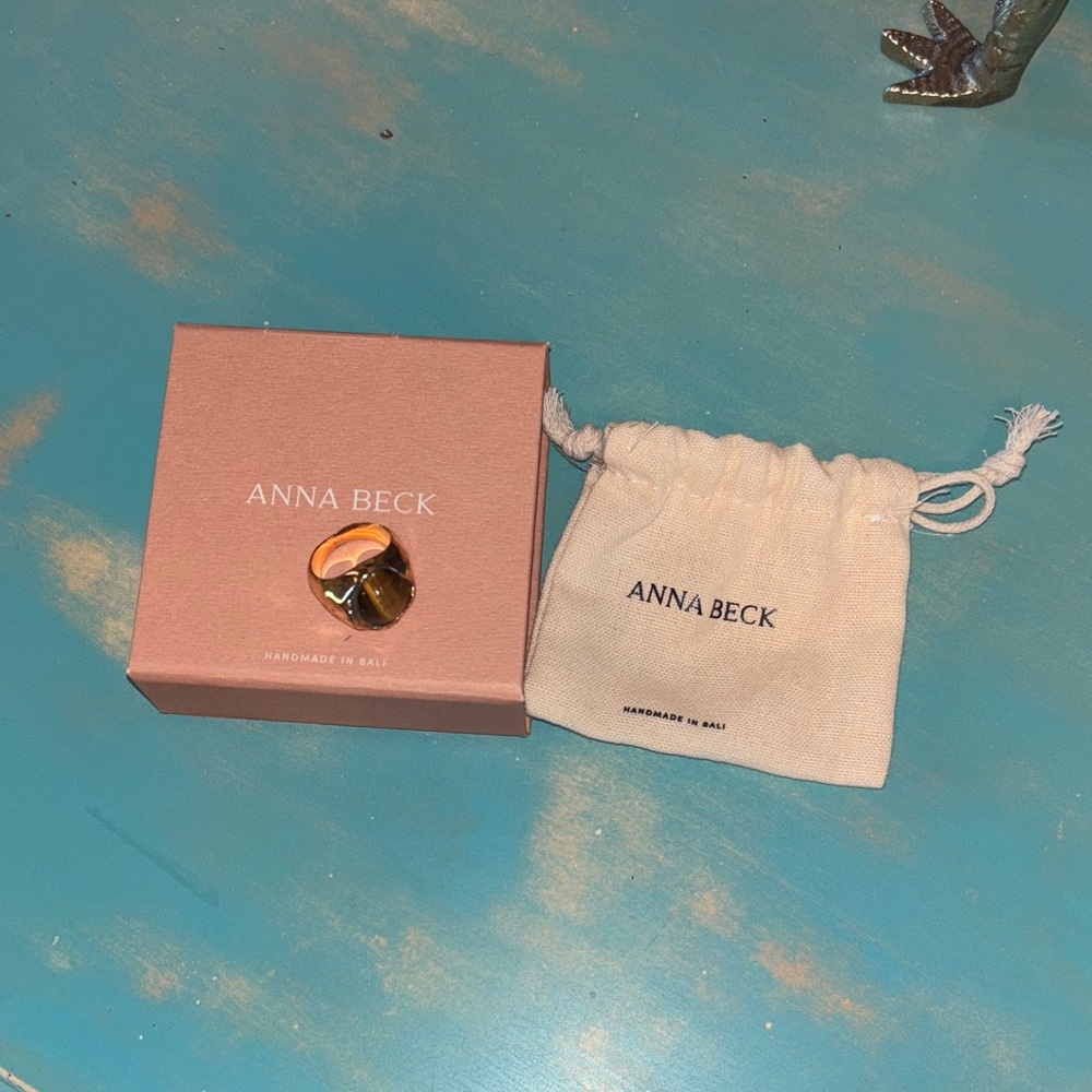 Anna Beck Tiger’s Eye Ring